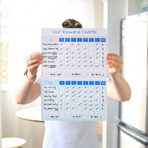 Siblings chore chart