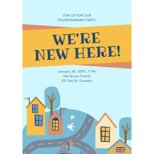 New home invite