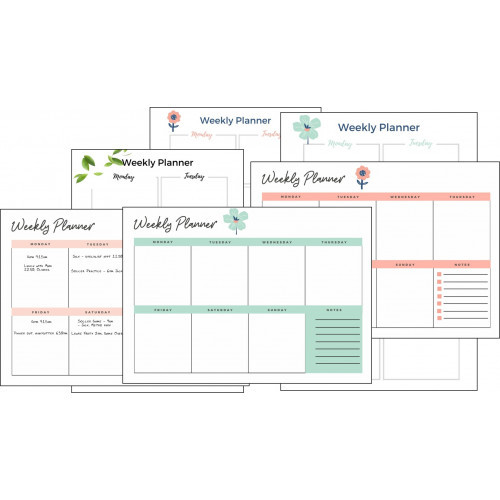 Family weekly planner
